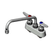 Thumbnail image #1 for T&S Brass B-1102 Deck-Mount Workboard Faucet with 10-Inch Swivel Nozzle
