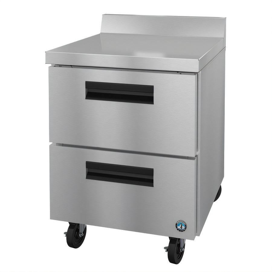 Product image #1 for Hoshizaki Steelheart WF27B-D2 27-Inch 1-Section Worktop Freezer with 2 Drawers