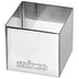 Thumbnail image #1 for 2 x 2 x 2 Inch Square Stainless Steel Pastry Mold