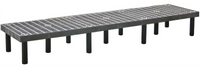 Quantum Vented Polyethylene Dunnage Rack, 1,400 lb. Capacity