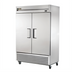 Thumbnail image #1 for True T-49-HC Two-Section Reach-In Solid Swing Door Refrigerator, Bottom-Mounted