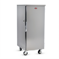 FWE Undercounter Insulated Non-Heated Enclosed Transport Cabinet with 5 Universal Tray Slides
