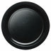 Thumbnail image #2 for Cambro Camwear® 9-Inch Round Black Polycarbonate Narrow Rim Plate