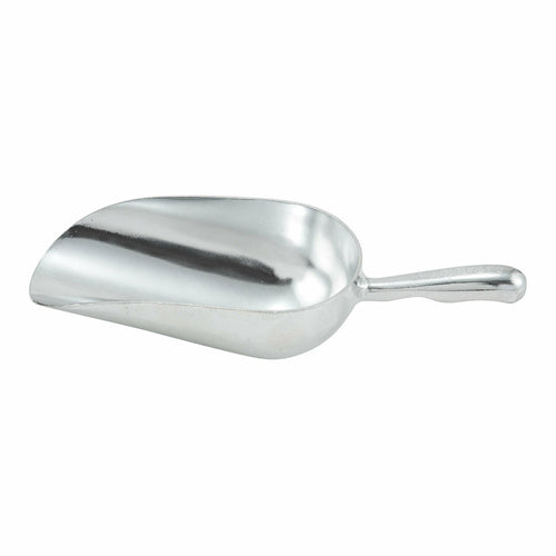 Product image #1 for Winco 12 Oz Aluminum Round-Bottom Utility Scoop