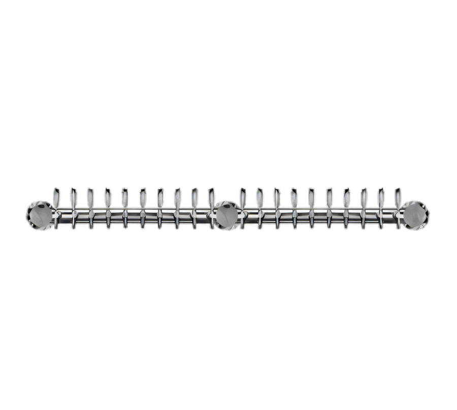 Product image #1 for Metropolis 20-Faucet Wall-Mount Glycol-Cooled Draft Beer Tower, Polished Stainless Steel