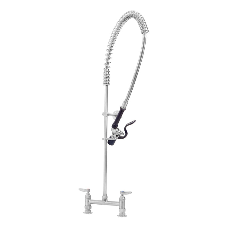 Product image #1 for EverSteel Stainless Steel 8-Inch Centers Deck Mount Pre-Rinse Mixing Faucet Assembly