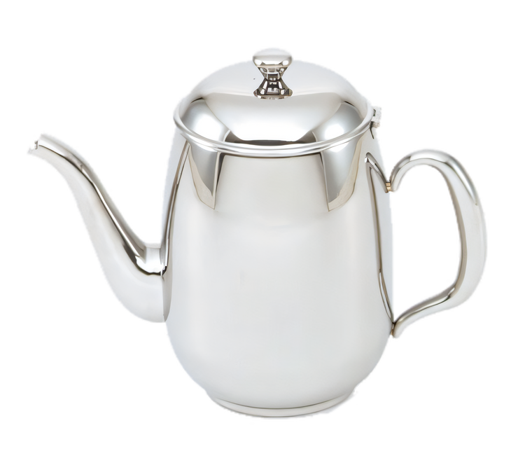 Product image #1 for Orion® 68 oz. 304 Stainless Steel Coffee Server with Gooseneck Spout and Lid
