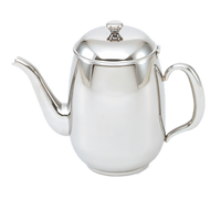 Orion® 68 oz. 304 Stainless Steel Coffee Server with Gooseneck Spout and Lid