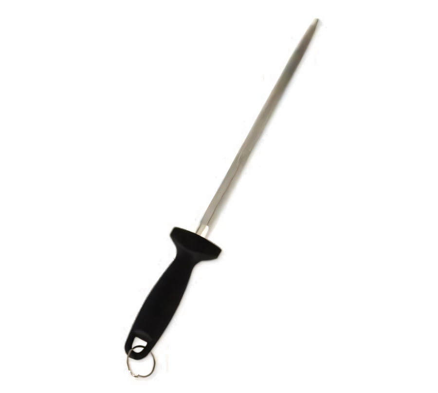 Product image #1 for Crestware 12-Inch Regular Sharpening Steel with Round Polypropylene Handle