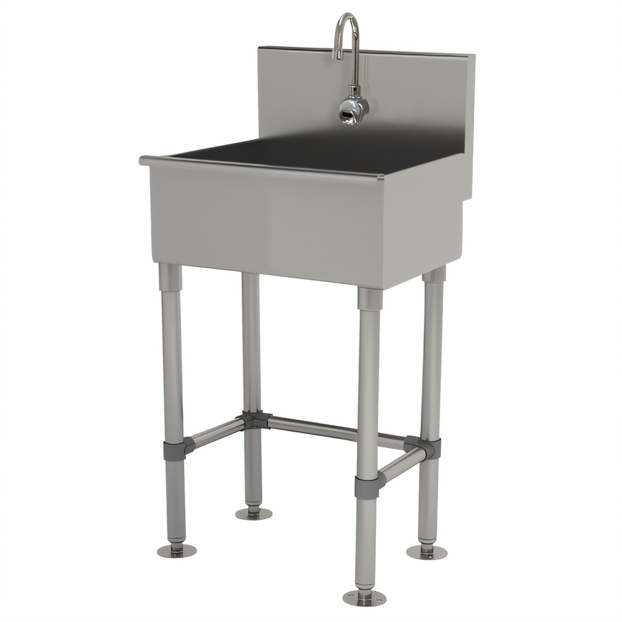 Product image #1 for Advance Tabco 23-Inch Multiwash Freestanding Hand Wash Sink with Electronic Faucet