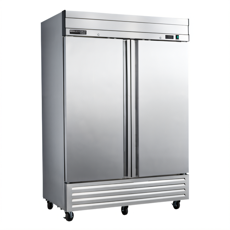 Product image #1 for Maxx Cold V-Series 42 Cu. Ft. Two-Section Reach-In Freezer