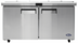 Thumbnail image #1 for Atosa Two-Section Mega Top Sandwich/Salad Prep Table Refrigerator, 24-Pan, 60-1/5-Inch Wide