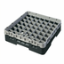 Thumbnail image #2 for Cambro Camrack® Full Size 49-Compartment Glass Rack with Soft Gray Extender, Black