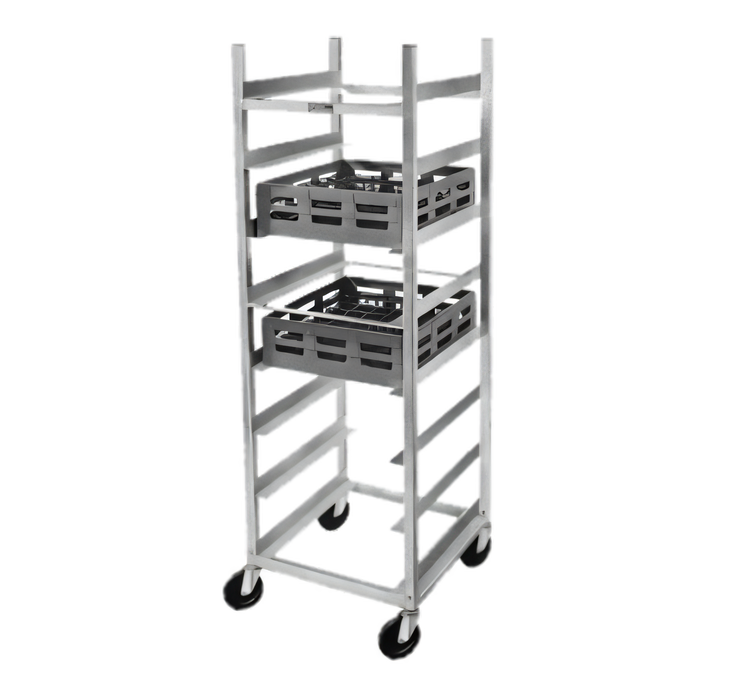 Product image #1 for Dinex Econoline Aluminum Rack, 8-Pan Capacity, 8-Inch Centers