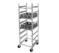 Dinex Econoline Aluminum Rack, 8-Pan Capacity, 8-Inch Centers