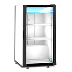 Thumbnail image #1 for Hoshizaki RM-7-HC-WHT One-Section Countertop Glass Door Refrigerated Merchandiser, 5.97 Cu. Ft., White
