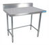 Thumbnail image #1 for BK Resources 60-Inch x 30-Inch 304 Stainless Steel Work Table with 5-Inch Riser and Open Base