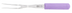 Thumbnail image #1 for Mercer Culinary Millennia Purple Stamped Cooks Fork with 8-Inch Blade, 13-1/2-Inch Overall Length