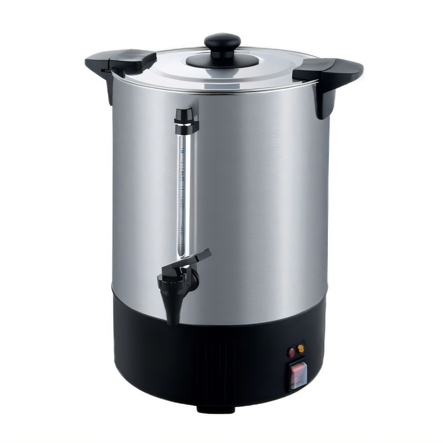 Product image #1 for Winco 100-Cup Electric Commercial Coffee Urn, 16 Liter, 304 Stainless Steel