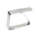 Thumbnail image #1 for Winco Stainless Steel Tablecloth Clip for Tables Up to 1-1/2 Inches Thick