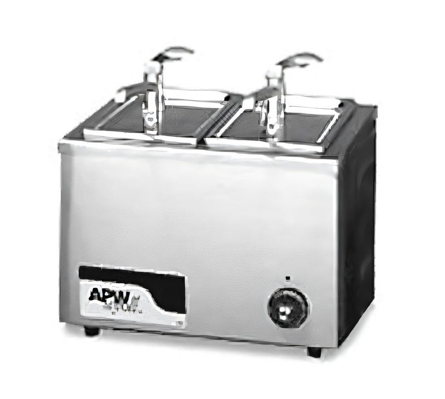 Product image #1 for APW Wyott W-9 Insulated Countertop Fractional Food Pan Warmer, 7 Quart, Wet/Dry