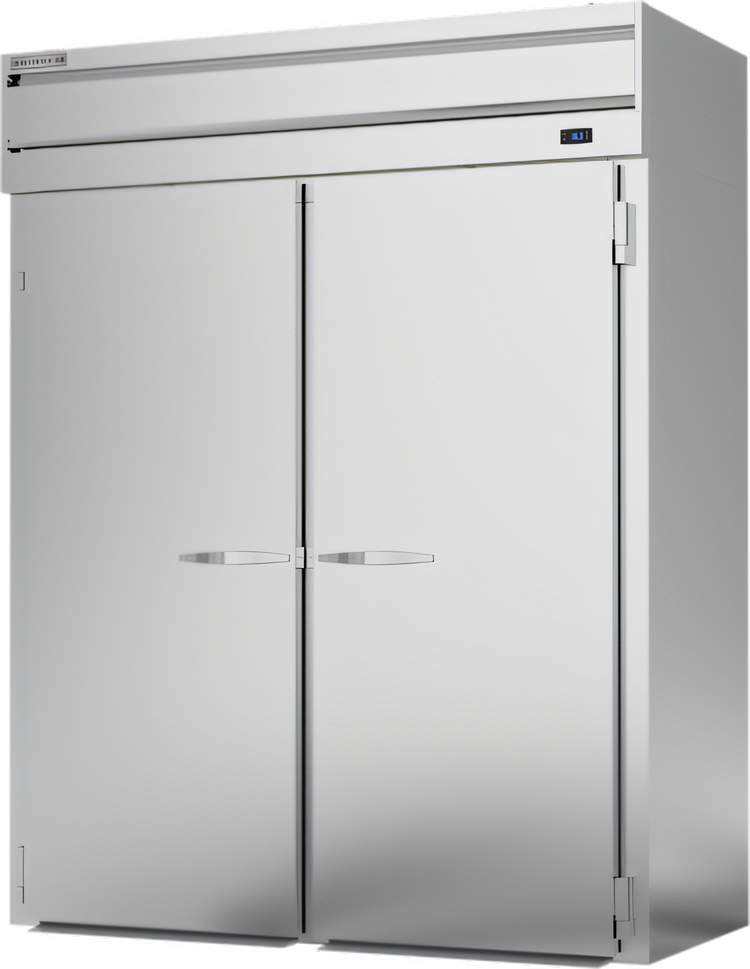 Product image #1 for Beverage-Air P-Series Extra Tall Two-Section Roll-In Refrigerator with Solid Doors