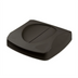 Thumbnail image #1 for Rubbermaid Commercial Products FG268988BLA Untouchable Trash Can Lids Case of 6