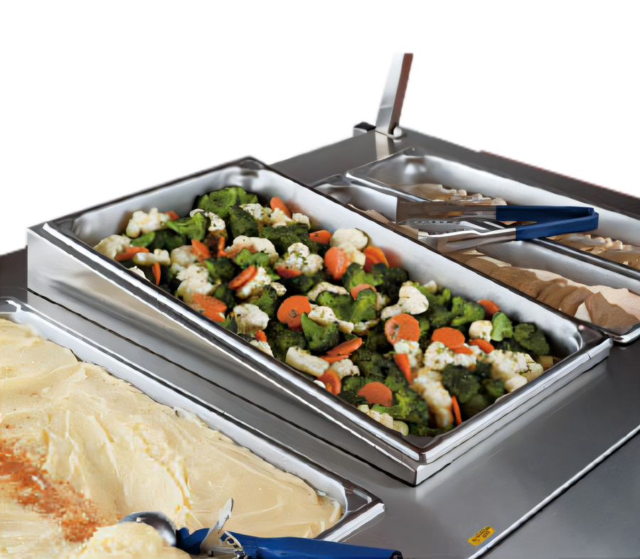 Product image #1 for Vollrath Single Angled Adapter Plate for Full-Size and Fractional Pans