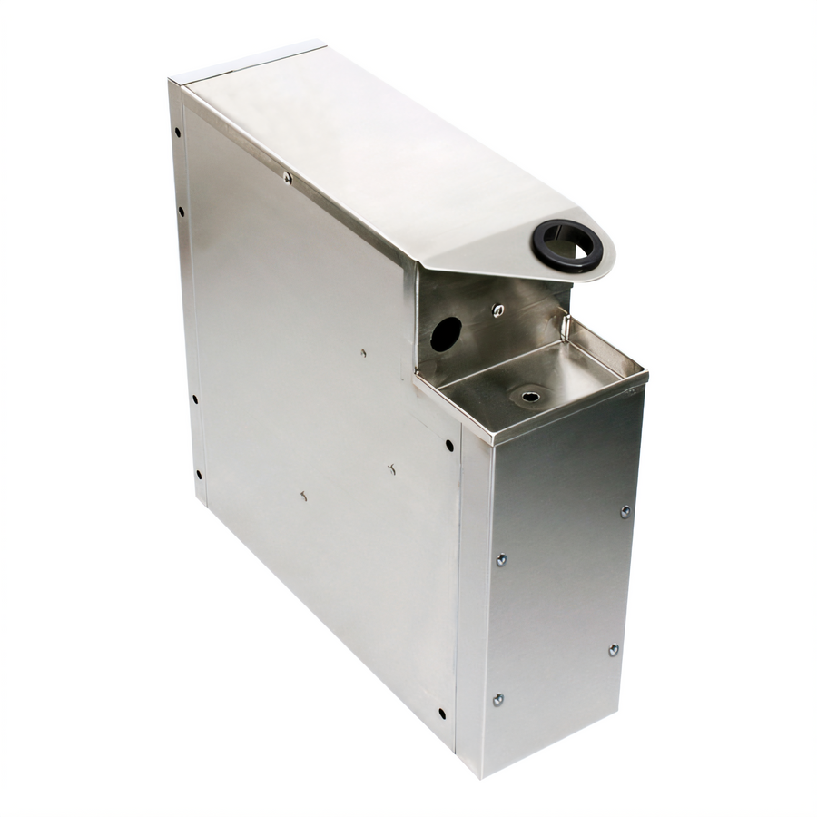 Product image #1 for CHOICE 6-Inch Underbar Soda Gun Holder with Integral Drip Pan, Stainless Steel
