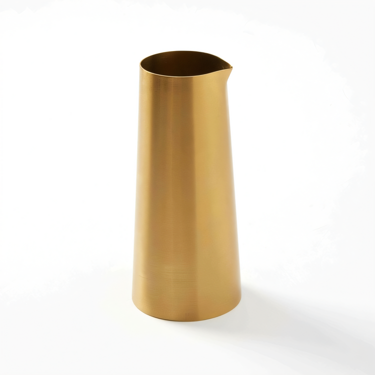 Product image #1 for Stainless Steel Handleless Creamer, 6 oz., Satin Gold Finish