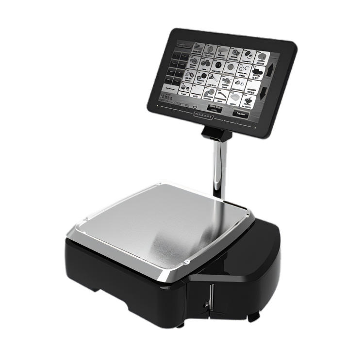 Product image #1 for Hobart Weigh/Wrap HTI-SSLS Self-Service Digital Price Computing Scale with 14-Inch Touch Screen and 14 x 15 Inch Platter
