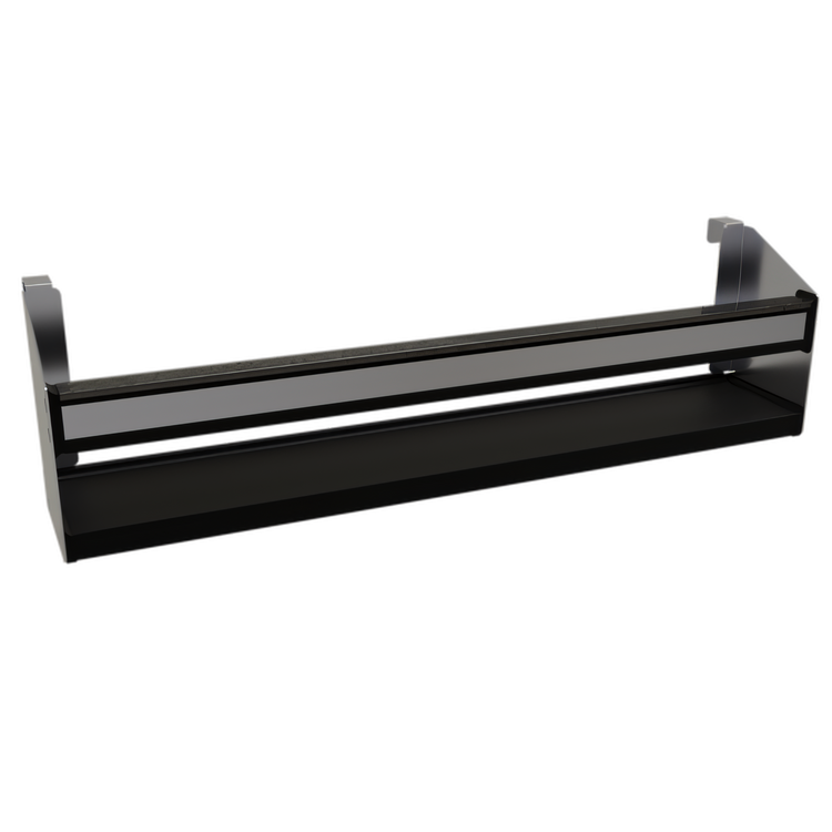 Product image #1 for Glastender 30-Inch Single Clip-On Stainless Steel Speed Rail with Lift-Off Liquor ID Cover