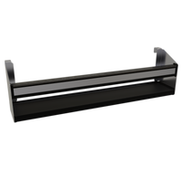 Glastender 30-Inch Single Clip-On Stainless Steel Speed Rail with Lift-Off Liquor ID Cover