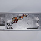 Thumbnail image #1 for Krowne BB-TAYER-S86R 86" Stainless Steel Single-Station Bar System with Right-Side Dump Sink, Ice Bin and Front Bottle Well