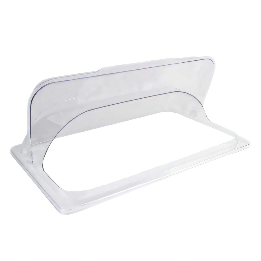 Product image #1 for Winco C-DPF1 Polycarbonate Dome Flip Cover for Full-Size Steam Table / Poly Pans — 21-1/2" x 13-3/4" x 5-1/2"