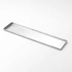Thumbnail image #1 for American Metalcraft ST20 Rectangular Stainless Steel Satin Finish Serving Tray, 20-1/8 x 4-1/2 Inch Case of 16