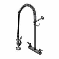 T&S Brass EasyInstall Workboard Deck Mount Pre-Rinse Unit with 22-Inch Riser