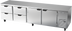 Thumbnail image #1 for Beverage-Air Four-Section Undercounter Refrigerator with 4 Drawers and 2 Doors, 119-Inch Wide, Self-Contained Side-Mounted Refrigeration