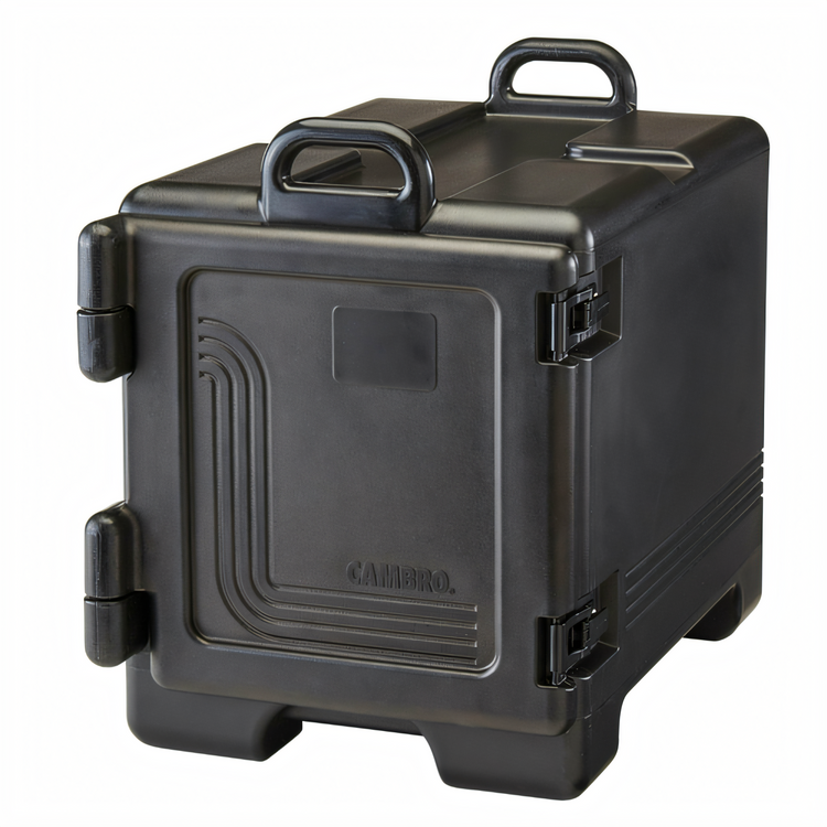 Product image #1 for Cambro Ultra Pan Carrier Front-Loading Insulated Food Pan Carrier, 36 Qt., Black