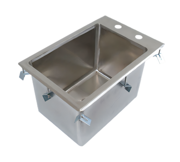 Product image #1 for John Boos Pro-Bowl Drop-In 1-Compartment Stainless Steel Hand Sink, 10-Inch Deep Bowl