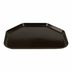 Thumbnail image #2 for Cambro Camtray Trapezoid Fast Food & Cafeteria Tray, 14 x 18 Inch, High-Impact Fiberglass, Brazil Brown