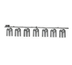 Thumbnail image #1 for Nemco 7-Bulb Chain-Hung Infrared Heat Lamp with Single-Row Suspension Bar