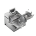 Thumbnail image #1 for Bizerba Vertical Slicing System with 15-3/4 Inch (400 mm) Carriage, Integrated Portion Scale and Mobile Stand