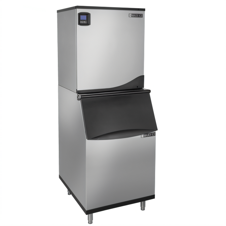 Product image #1 for Maxx Ice Intelligent Series 60 Inch Wide Half Dice Modular Ice Machine with 470 lb Storage Bin