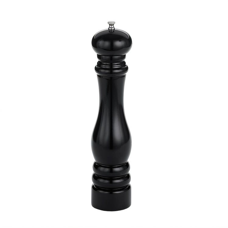 Product image #1 for American Metalcraft 12-Inch Black Wooden Pepper Mill