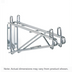 Thumbnail image #1 for Metro 2WD21C Super Erecta Wall-Mounted Shelving
