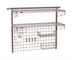 Thumbnail image #1 for Metro SmartWall Complete Prep Wall-Mounted Shelving Starter Kit, Two-Shelf, Metroseal Gray