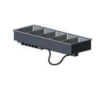 Vollrath 5-Well Drop-In Electric Hot Food Well, Insulated Pans, Wet Operation, Thermostatic Controls, 240V
