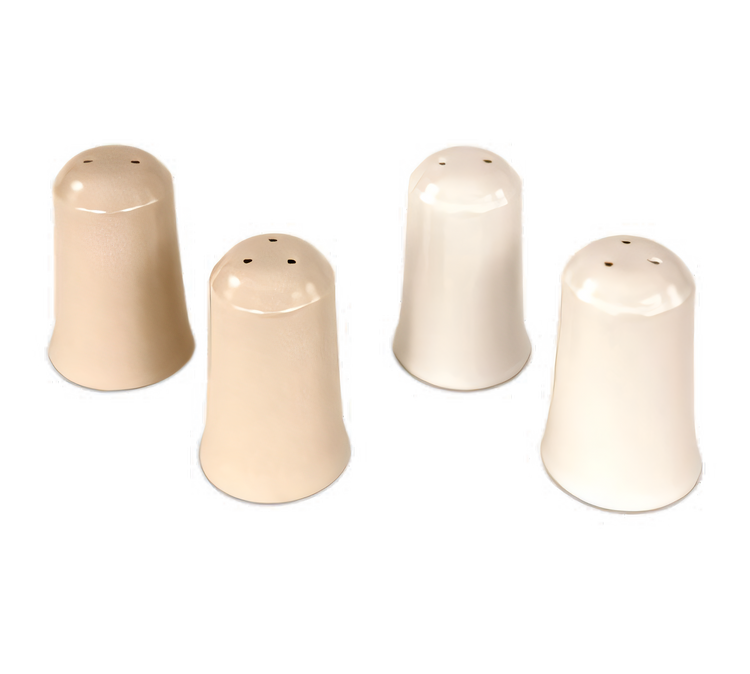 Product image #1 for Dover White Ceramic Salt & Pepper Shaker Set, 2 oz., White