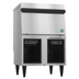 Thumbnail image #1 for Hoshizaki F-330BAK Air-Cooled Flake Ice Maker with 80 lb Bin, 331 lb/Day, Stainless Steel, 24 Inch Wide